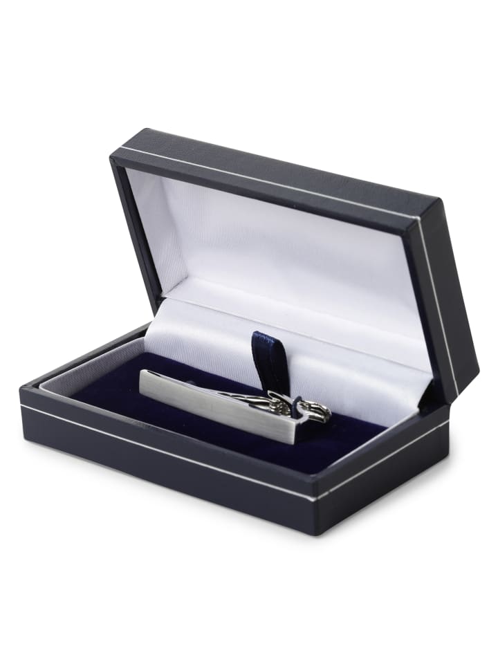Krawattenklammer in silber - 0001