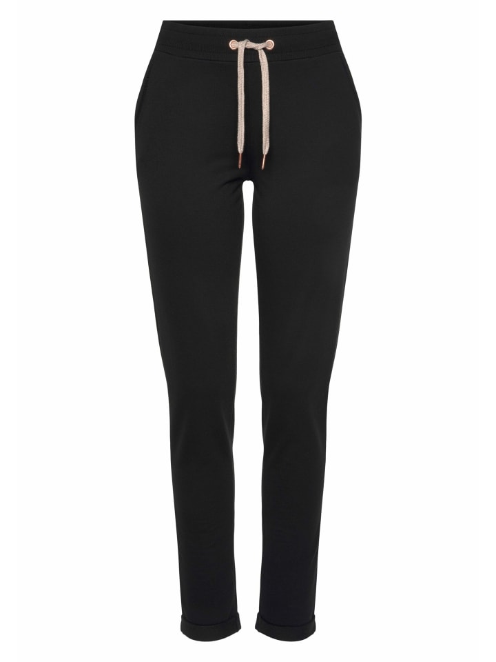Loungepants in schwarz