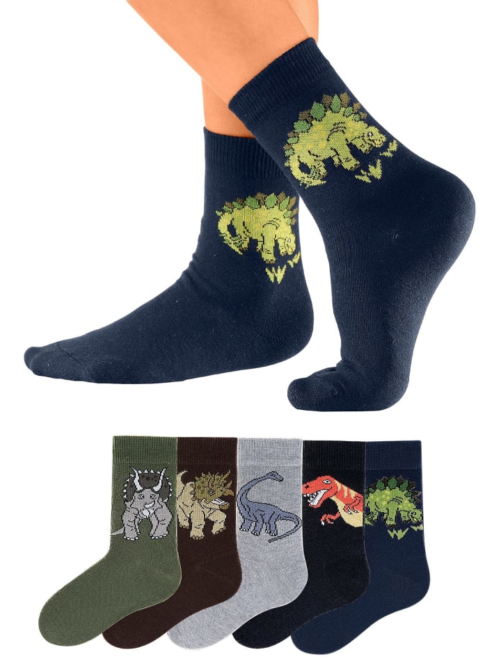 Socken in bunt