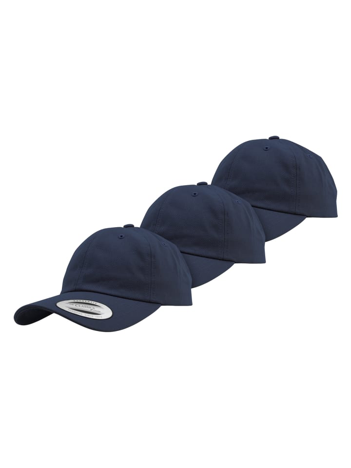 Dad Caps - Classic in navy+navy+navy