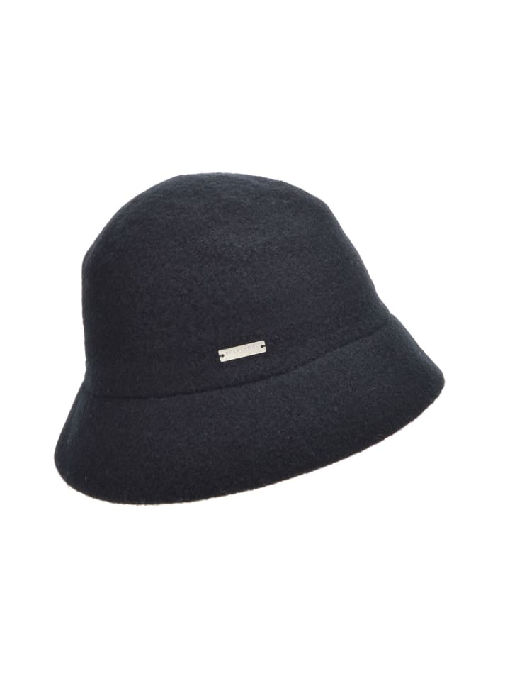 Stoffhut in schwarz