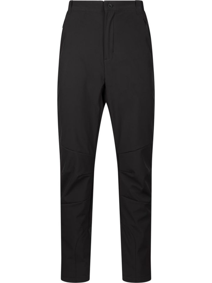 Stoffhose "Rogers Softshell Trouser" in Schwarz