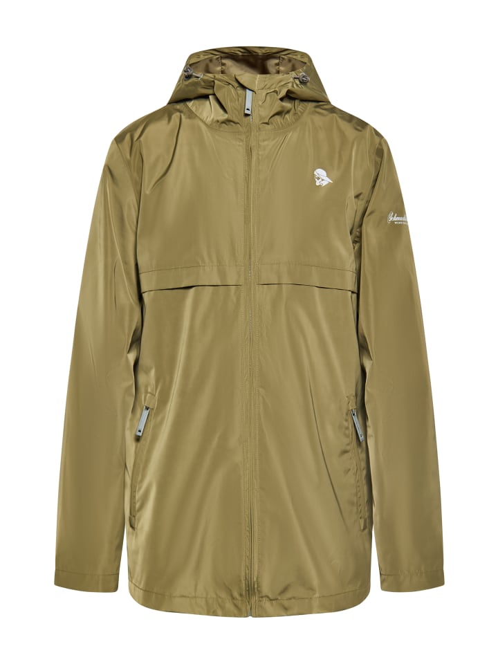 Herren Regenjacke in Militäroliv