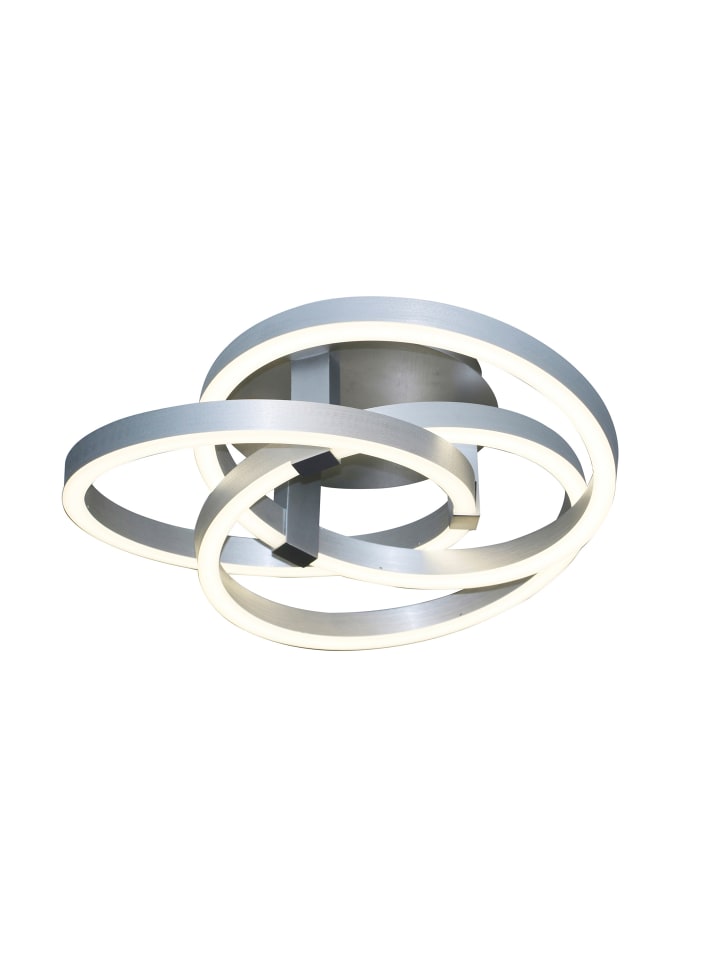 LED Deckenleuchte "DIVORA" in aluminium - EEK E