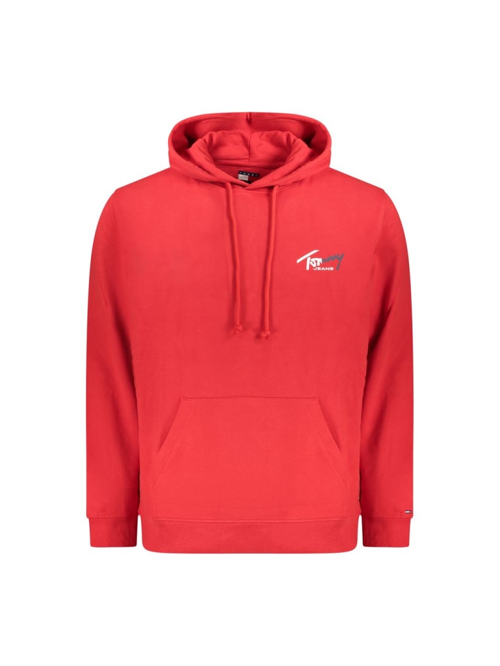 Rot Baumwolle Herren Sweatshirt