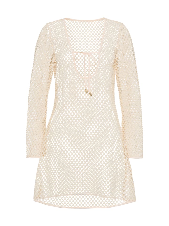 Minikleid in creme