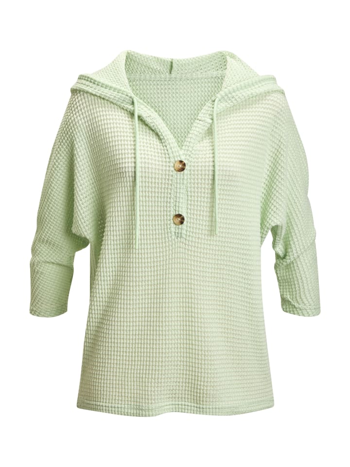 Kapuzenshirt in lime