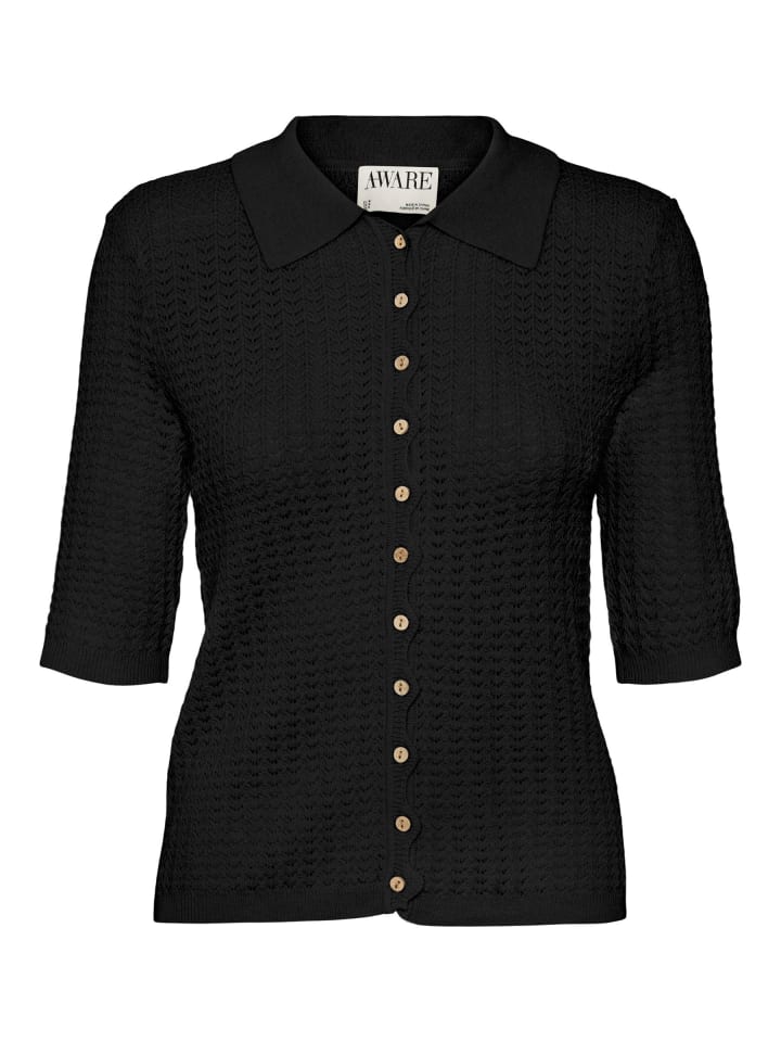 Strickjacke in Black