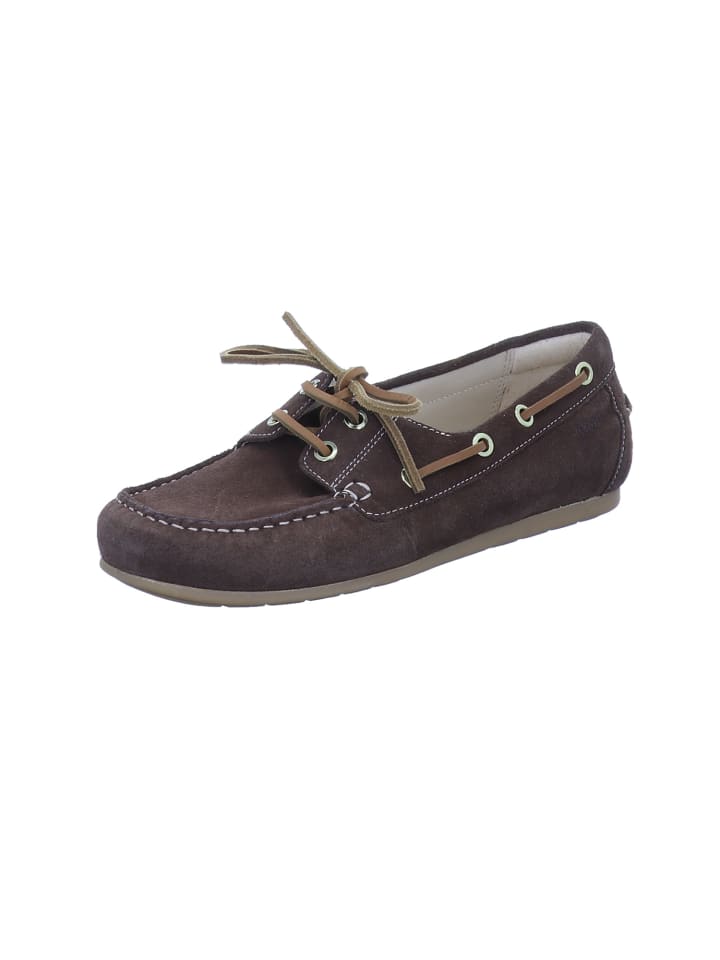 Schnürschuh in braun
