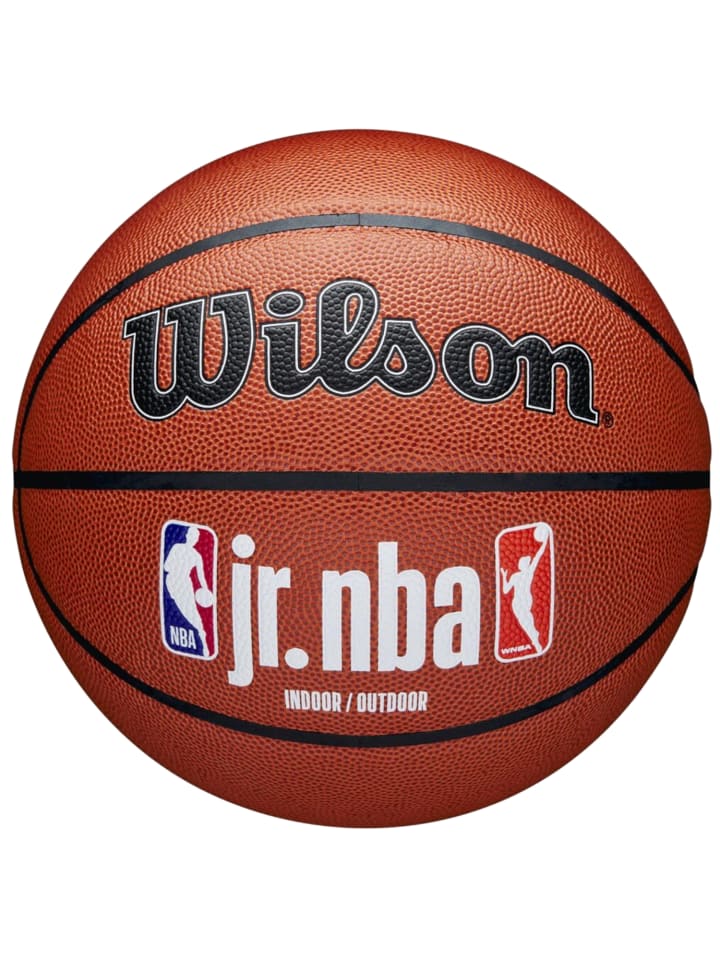 Wilson Jr NBA Fam Logo In/Out Ball in Orange