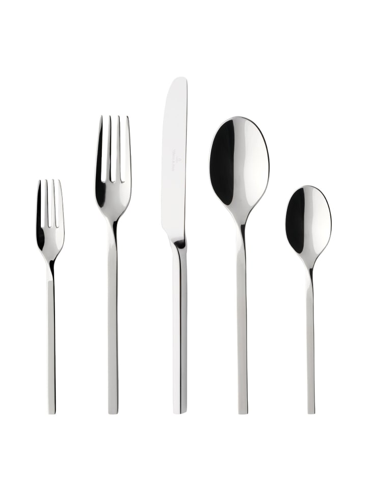 30-tlg. Tafelbesteck NewWave in Silber