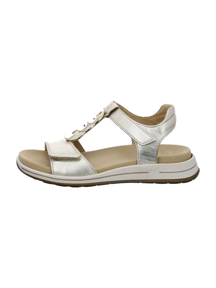 Komfort Sandalen in Gold