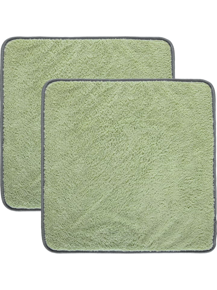 Microfaser Microfasertuch 2er-Pack in jade