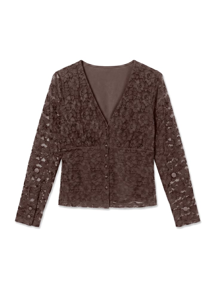 Top in Chocolate Brown