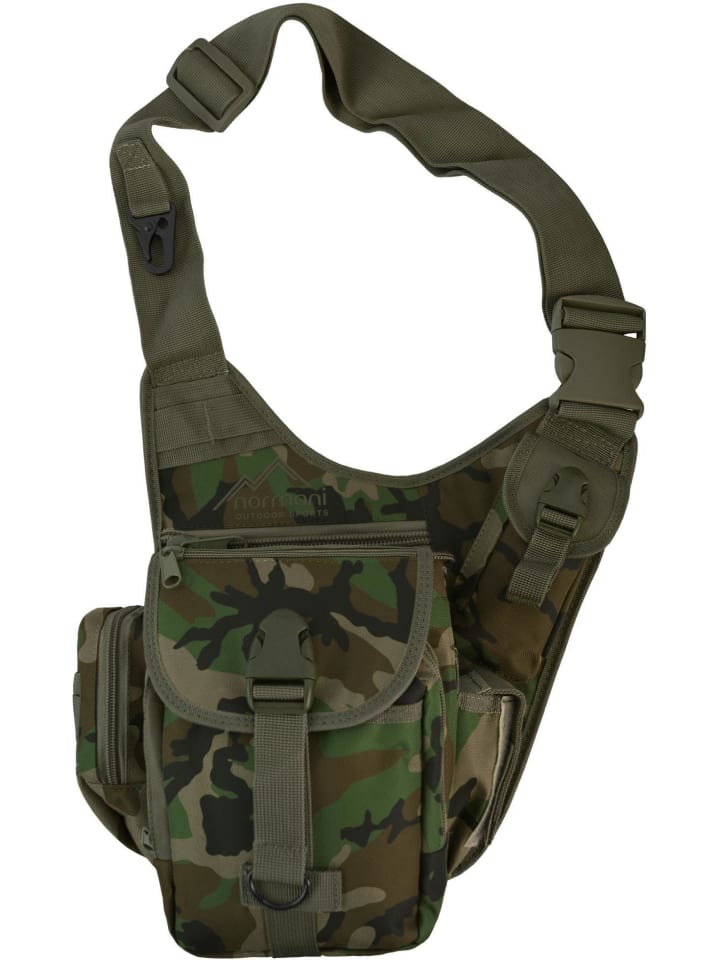 Schulter-Umhängetasche SlingFit in Woodland