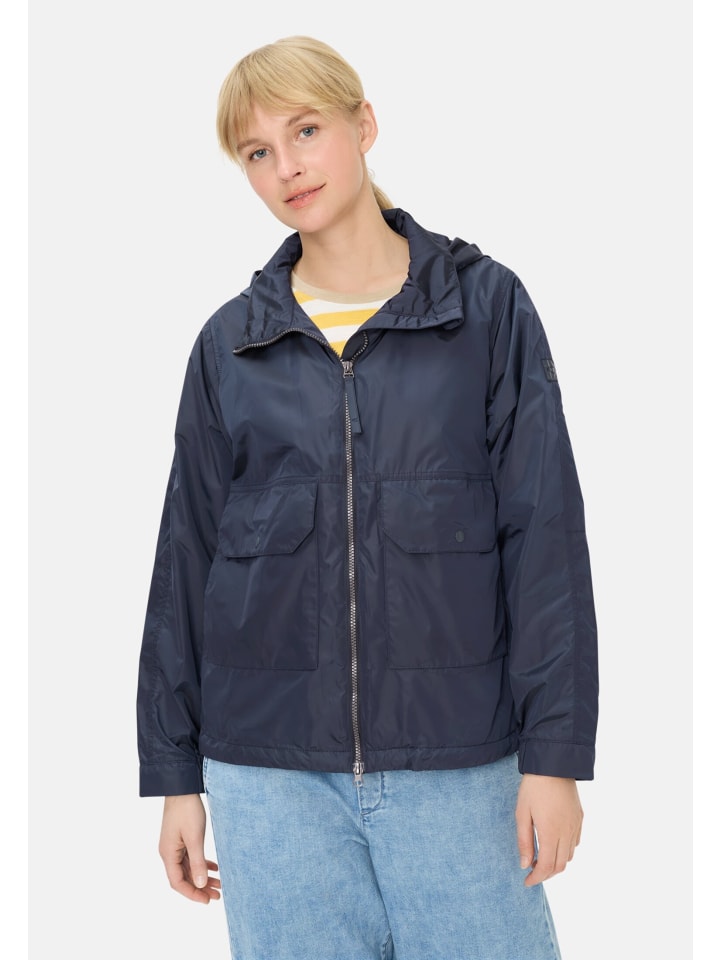 Blouson mit 2-Wege-Reißverschluss in Dunkles Marineblau