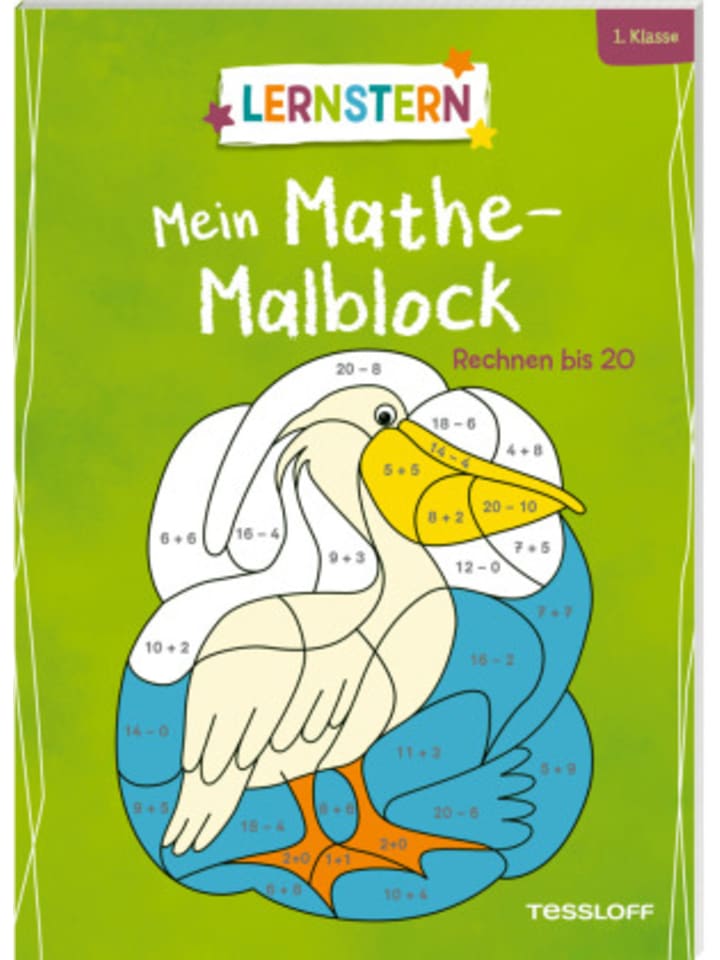 Buch - LERNSTERN. Mein Mathe-Malblock. Rechnen bis 20