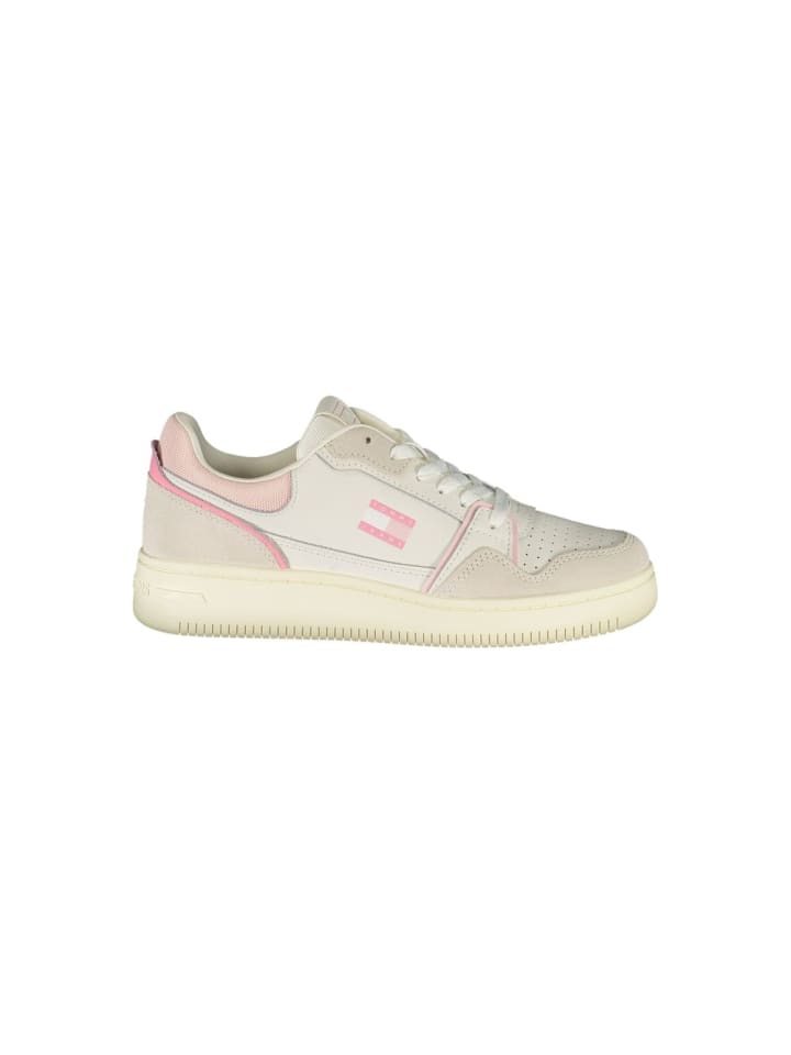 Weiß Polyurethan Damen Sneaker