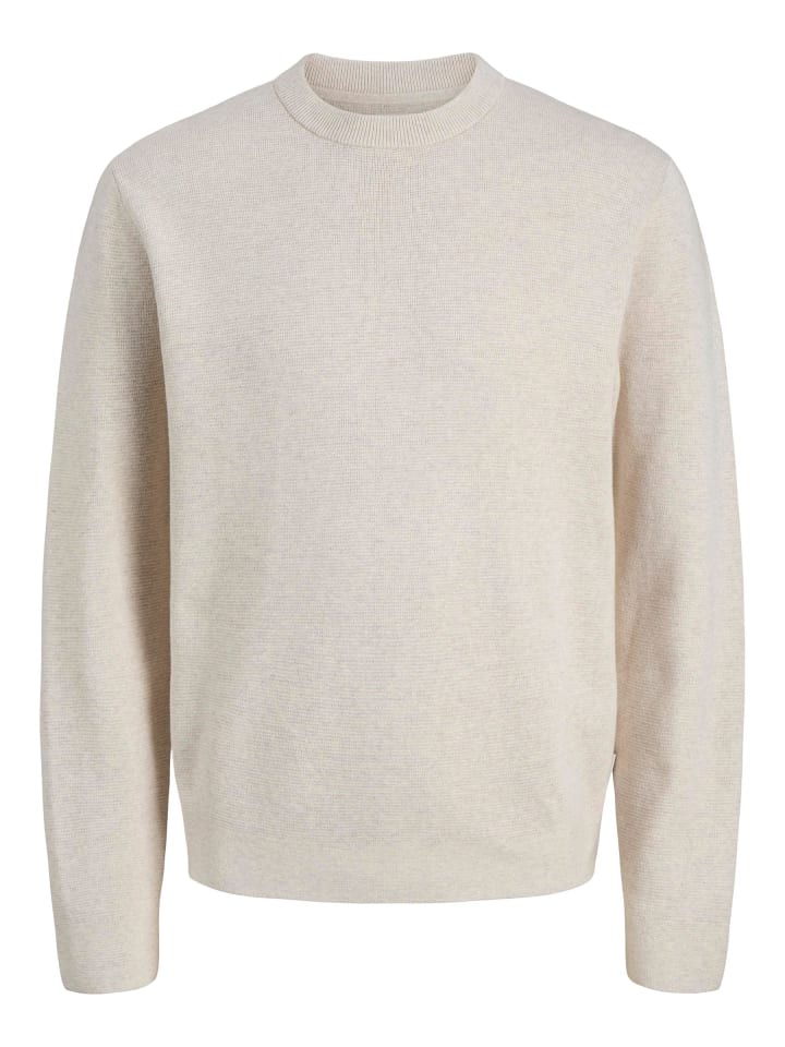 Strickpullover in Cloud Dancer
