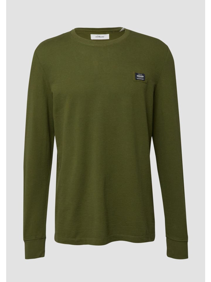T-Shirt in 7983_olivgrün