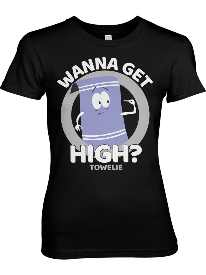 Shirt in Schwarz