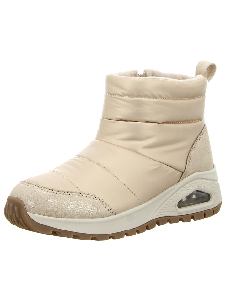 Stiefelette in gold