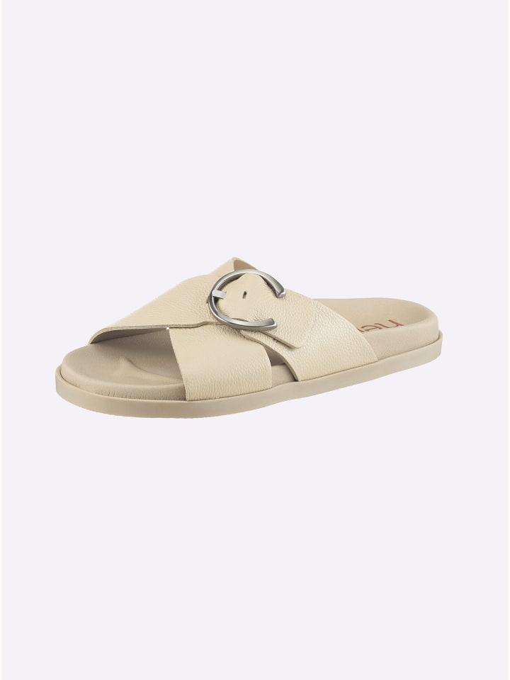 Pantolette in creme