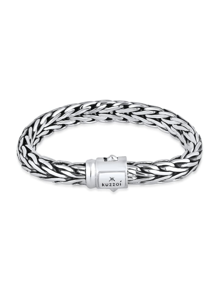 Armband 925 Sterling Silber Twisted in Silber