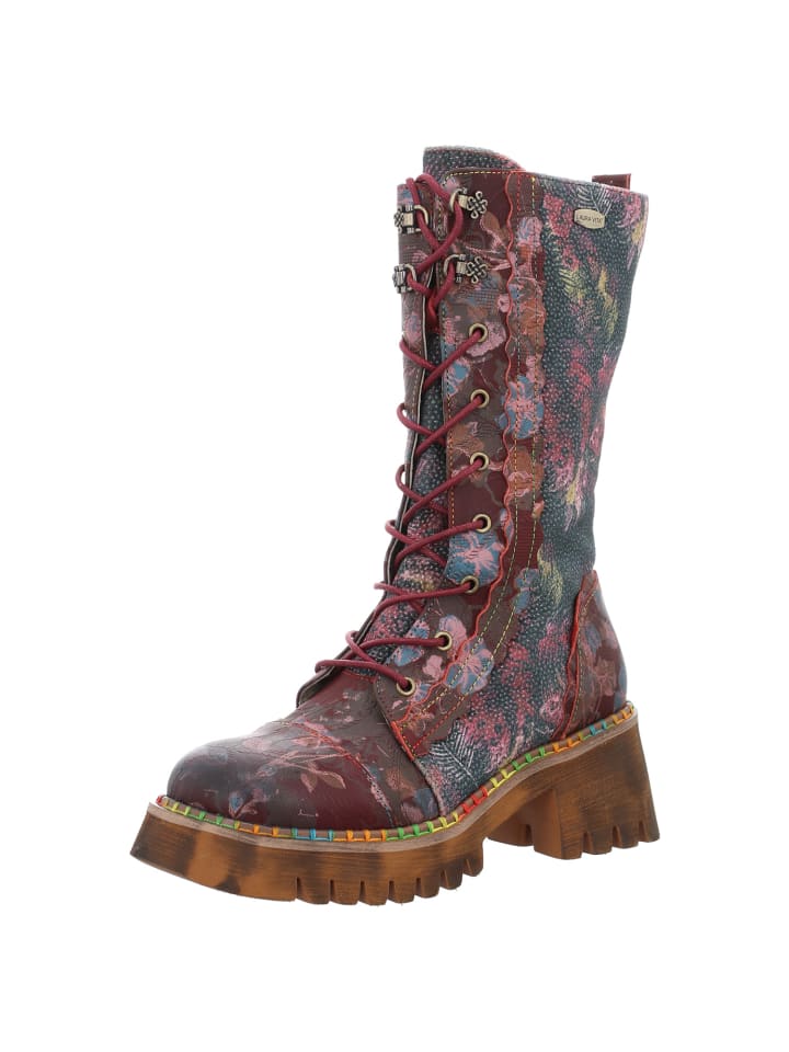 Stiefel in rot