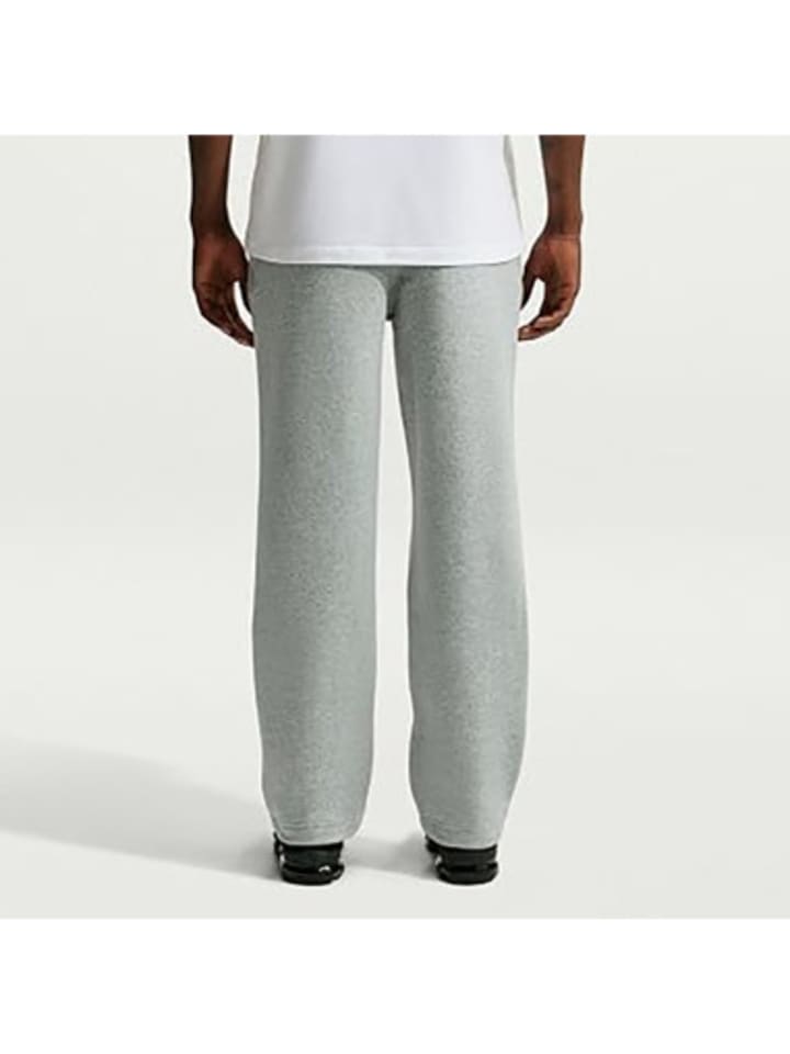 Pantalón de chándal in Dk Grey Heather/University Red