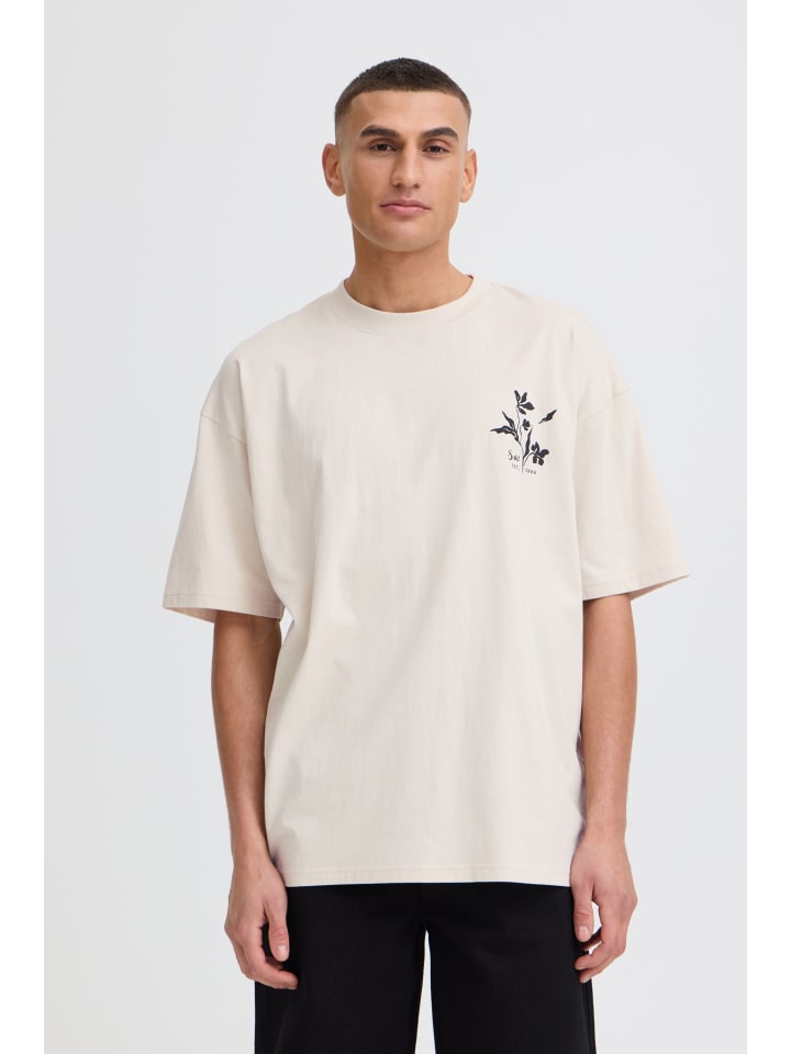 Rundhalsshirt SDAmon in Natur