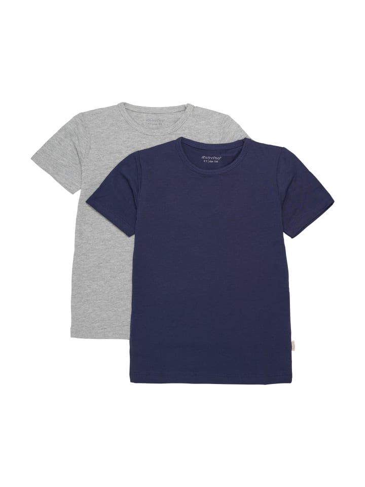 T-Shirt MIBasic in Blau