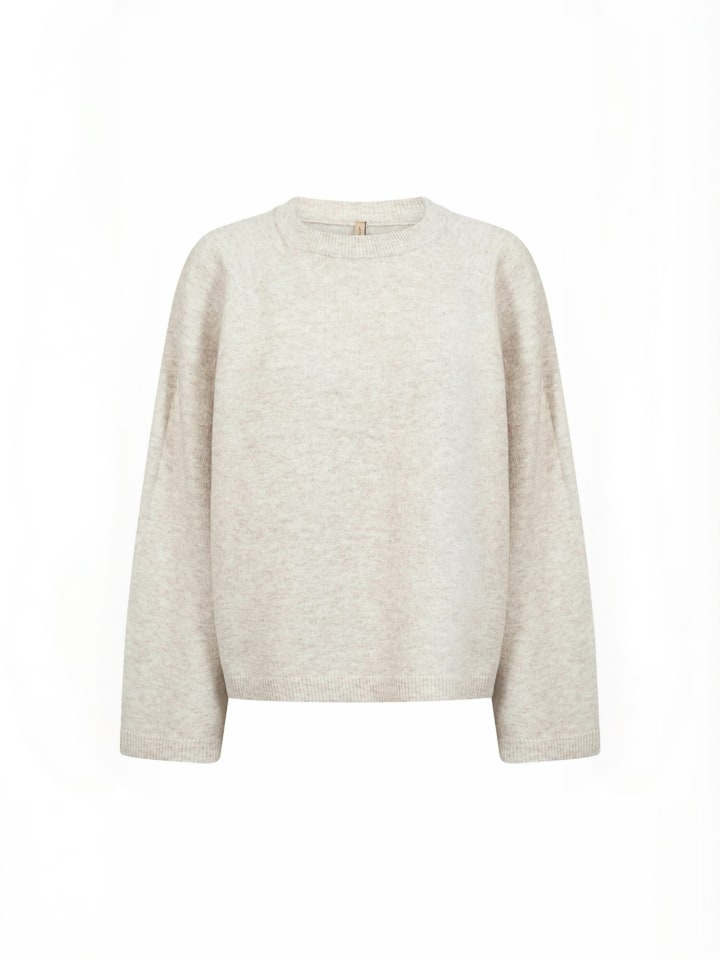 Pullover SC-ORLEAN in 91500 LIGHT SAND MELANGE