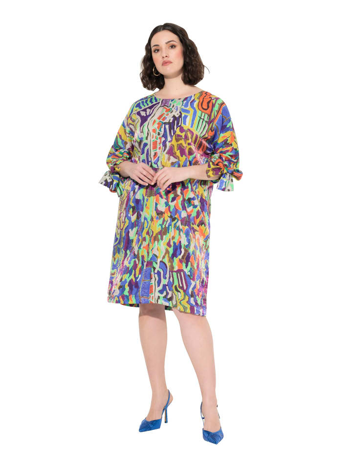 Kleid in kobaltblau