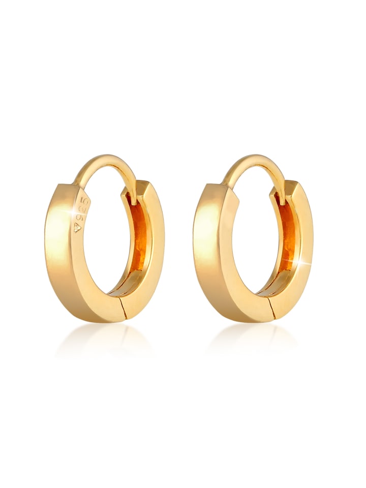 Ohrringe 925 Sterling Silber in Gold