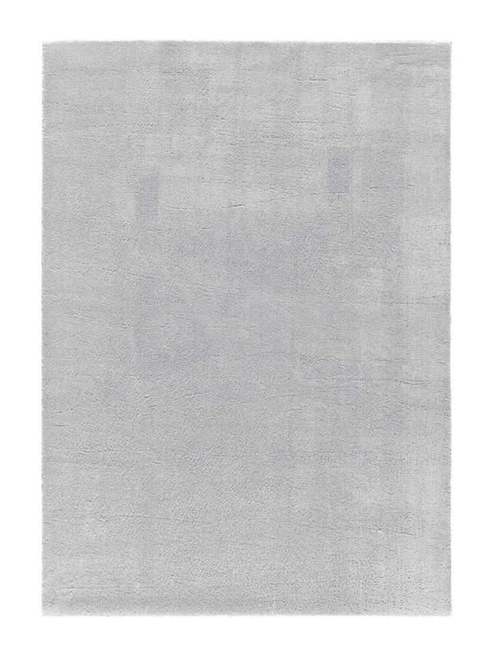 Waschbarer Hochflor-Teppich LOFT in silber