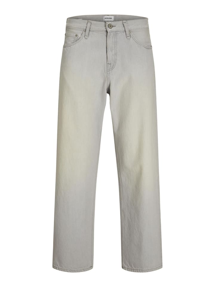 Baggy Fit Jeans in Grey Denim
