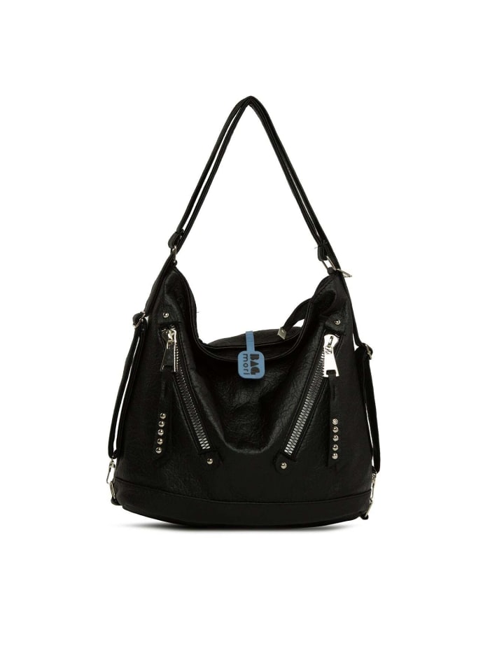 Schultertasche in Schwarz