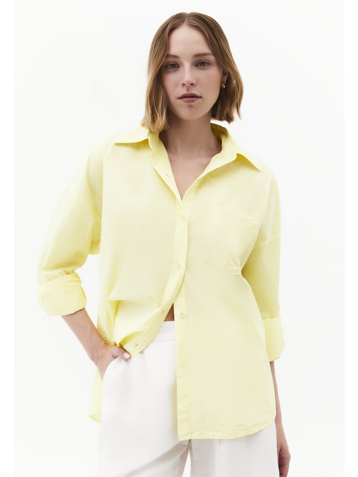 Hemdbluse YELLOW PEAR