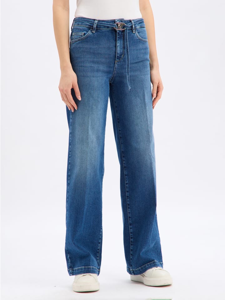 Jeans Good Flare in medium stone