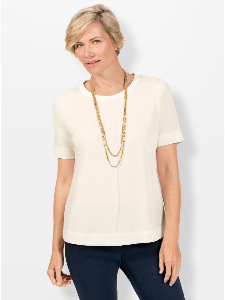 Shirt in ecru