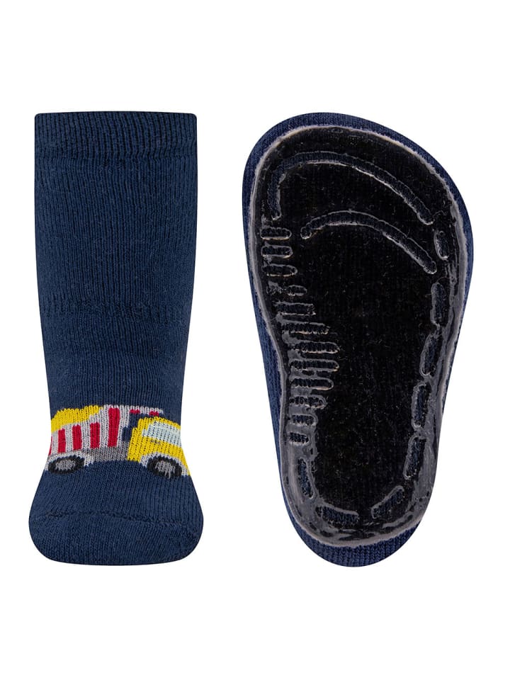Stoppersocken Truck in navy