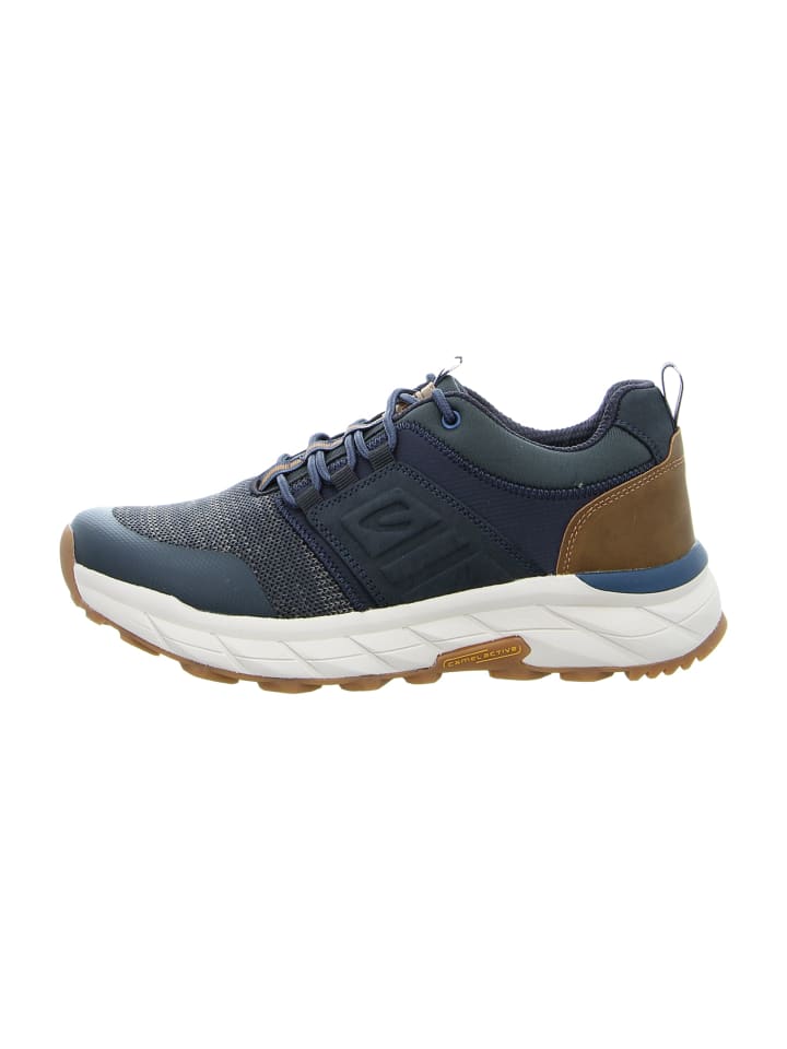 Sportliche Schnürschuhe in Blau