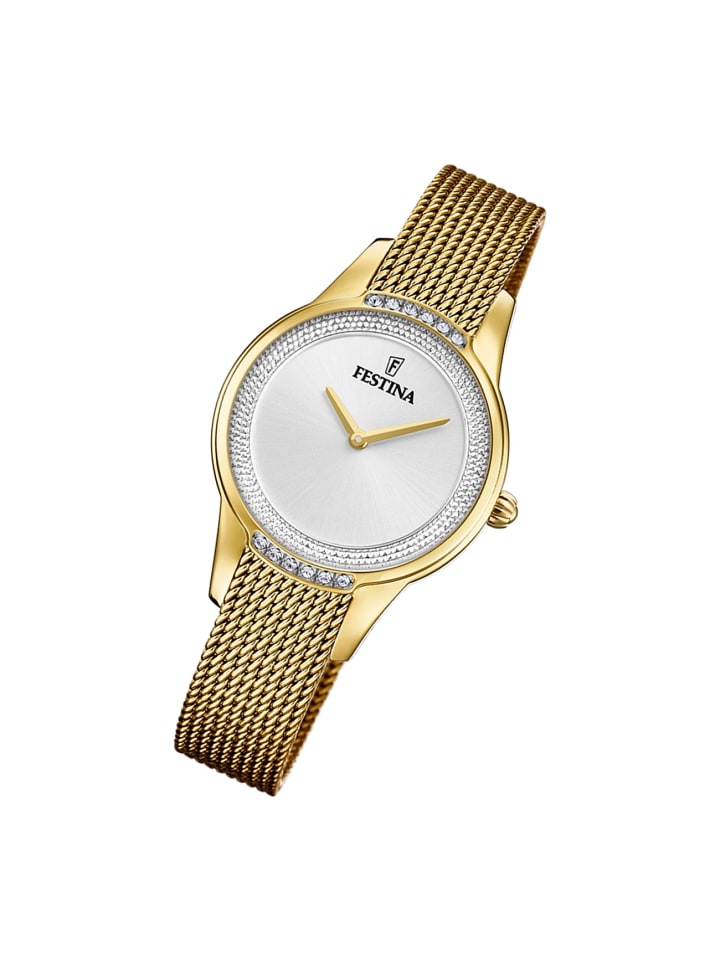 Analog-Armbanduhr Festina Mademoiselle gold klein (ca. 30mm)