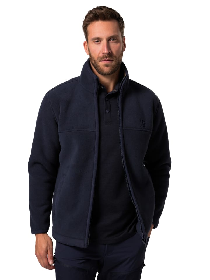 Fleecejacke in navy blau