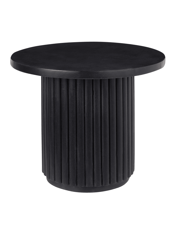 Couchtisch LEMONT in Schwarz - (W) 50 x (H) 40 x (L) 50 cm