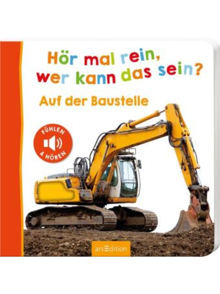 Buch - Hör mal rein, wer kann das sein? - Auf der Baustelle