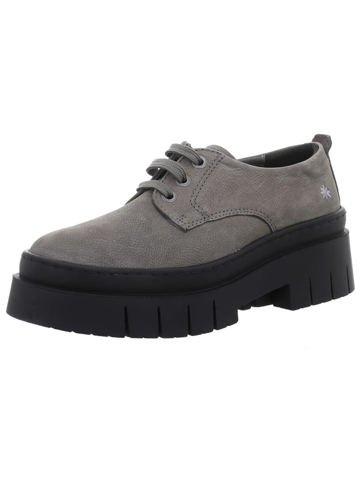 Schnürschuh in grau