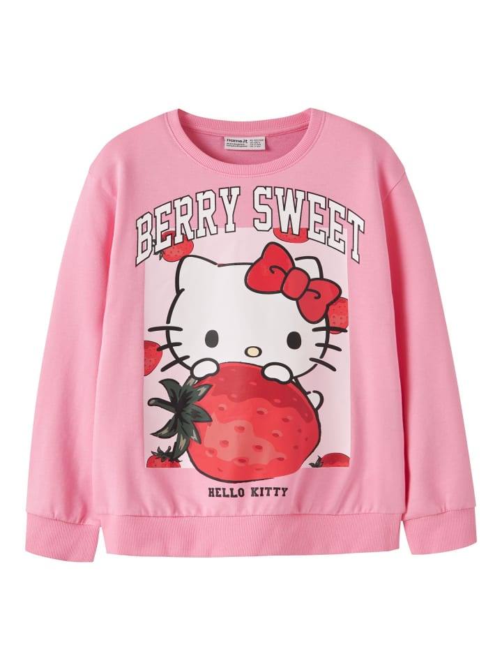Sweatshirt in Pink Drink1