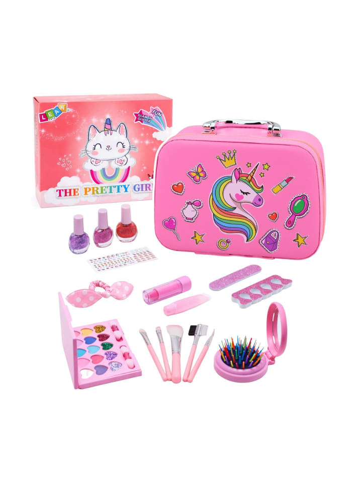 Beauty-Set Einhorn Kosmetiktasche Nagelzubehör Kosmetik